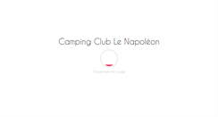 Desktop Screenshot of camping-napoleon.fr