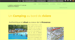 Desktop Screenshot of camping-napoleon.com